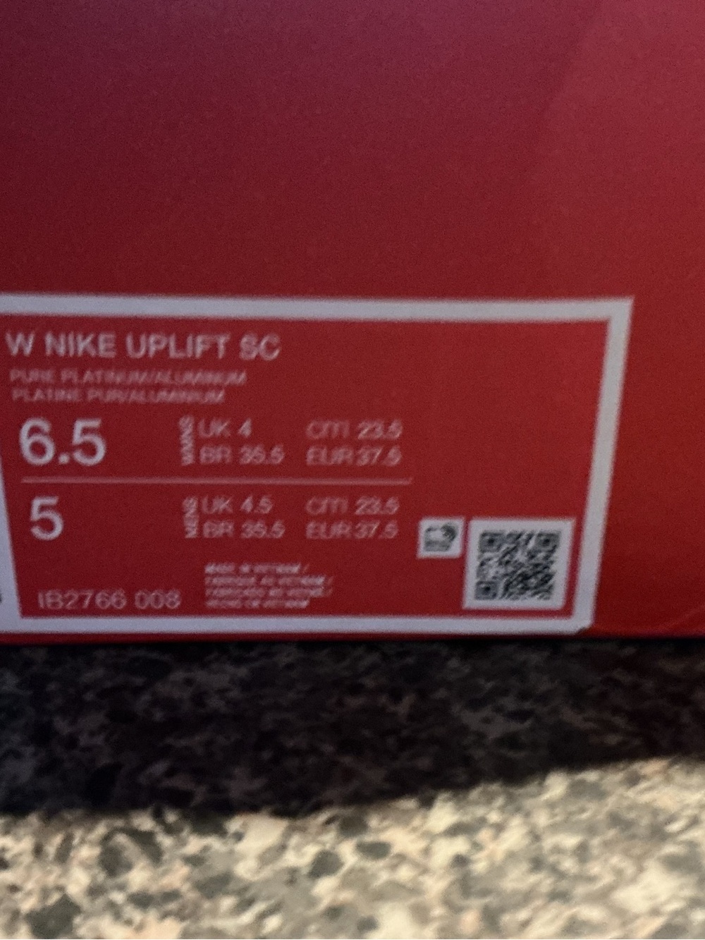 Nike Uplift SC Women’s Athletic Sneakers women’s 6.5 style IB2766 008 brand new - Picture 7 of 7
